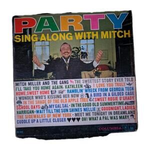 PARTY SING-ALONG WITH MITCH – 12” 33 RPM MONO LP - GATEFOLD – COLUMBIA CL-1331